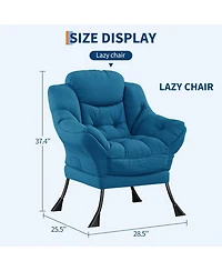 gaomon Large Modern Accent Lounge Armchair