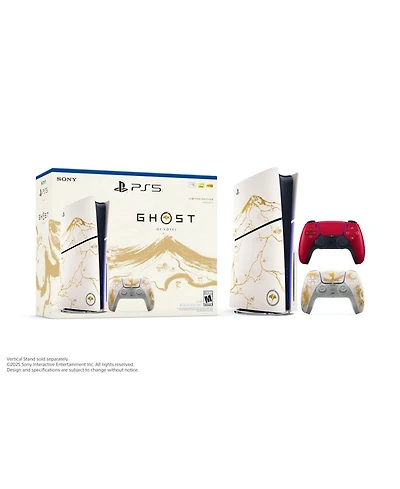 Sony PS5 Console Ghost of Yotei Limited Edition w/Dual Sense Wireless Controller Red