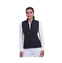 Ep Ny Women's Vertical Quilted Golf Vest