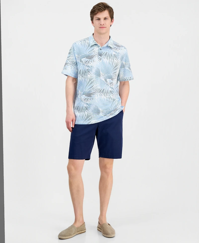 Tommy Bahama Men's Costa Wave Fiore Fronds Printed Polo
