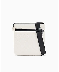 A|X Armani Exchange Men's Flat Crossbody Handbag