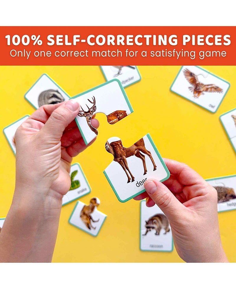 Quokka Toddler Matching Puzzle Ages 2–4 – 16 Self Correcting Educational Jigsaw Pieces