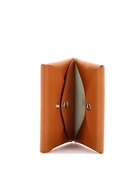 Pre-Owned HERMES Calvi Duo Card Holder Verso Epsom