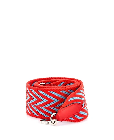 Pre-Owned HERMES 50 Sangle Zigzag Shoulder Strap Cavale Canvas