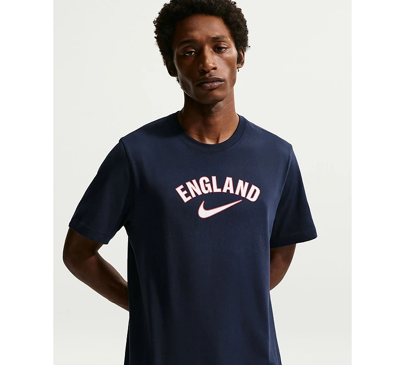 Nike Men's England Crewneck Short-Sleeve Soccer T-Shirt
