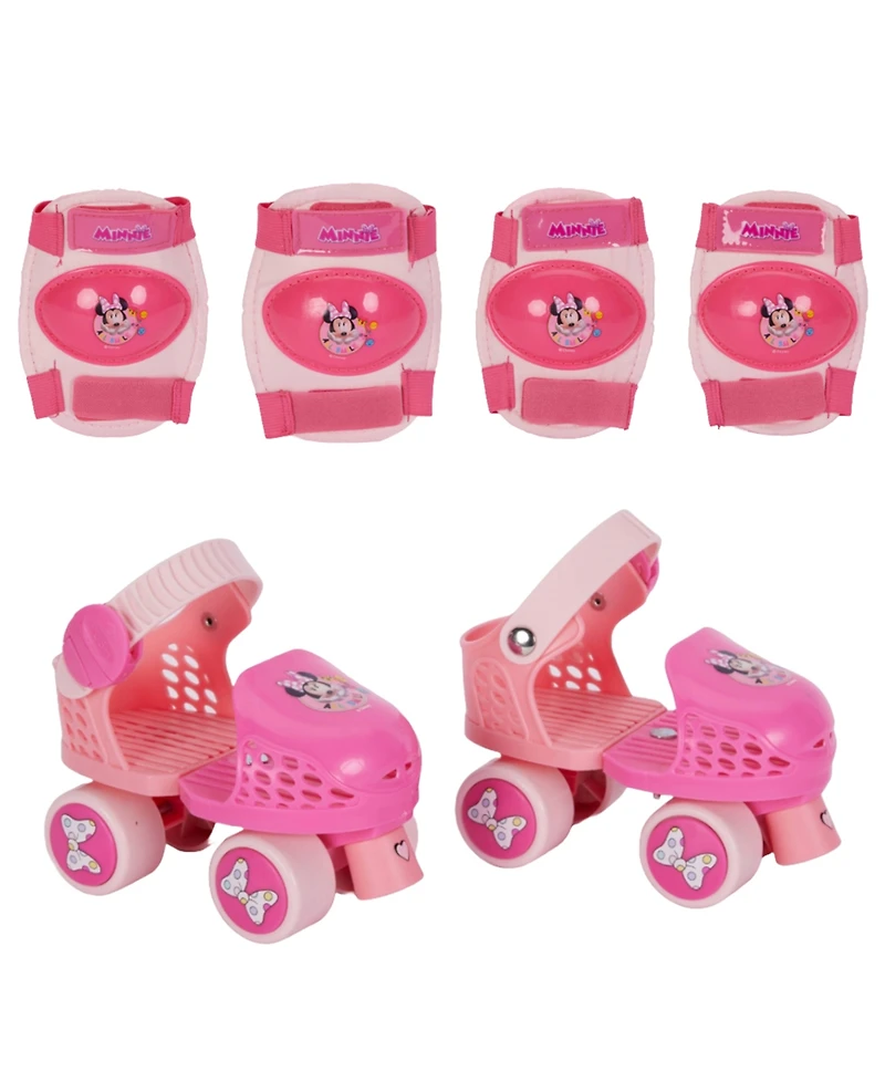 Minnie Mouse Jr. Skates with Pads