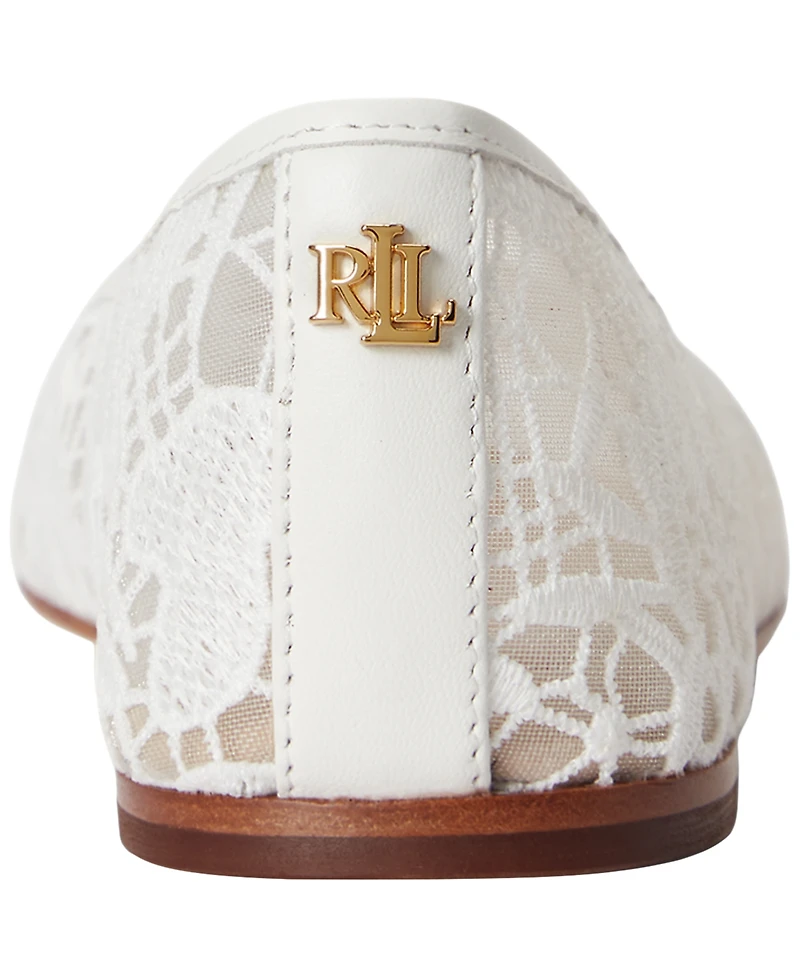 Lauren Ralph Women's Jayna Mesh Ballet Flat