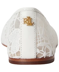 Lauren Ralph Women's Jayna Mesh Ballet Flat