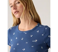 Levi's Women's Hayes Slim-Fit Short-Sleeve Crewneck T-Shirt