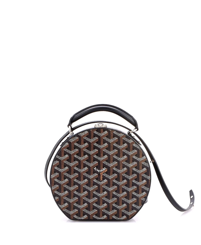 Pre-Owned Goyard Alto Hatbox Bag Coated Canvas