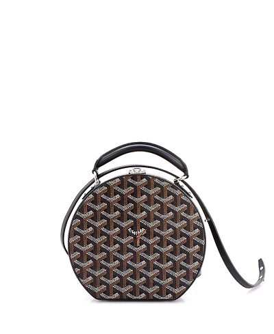Pre-Owned Goyard Alto Hatbox Bag Coated Canvas