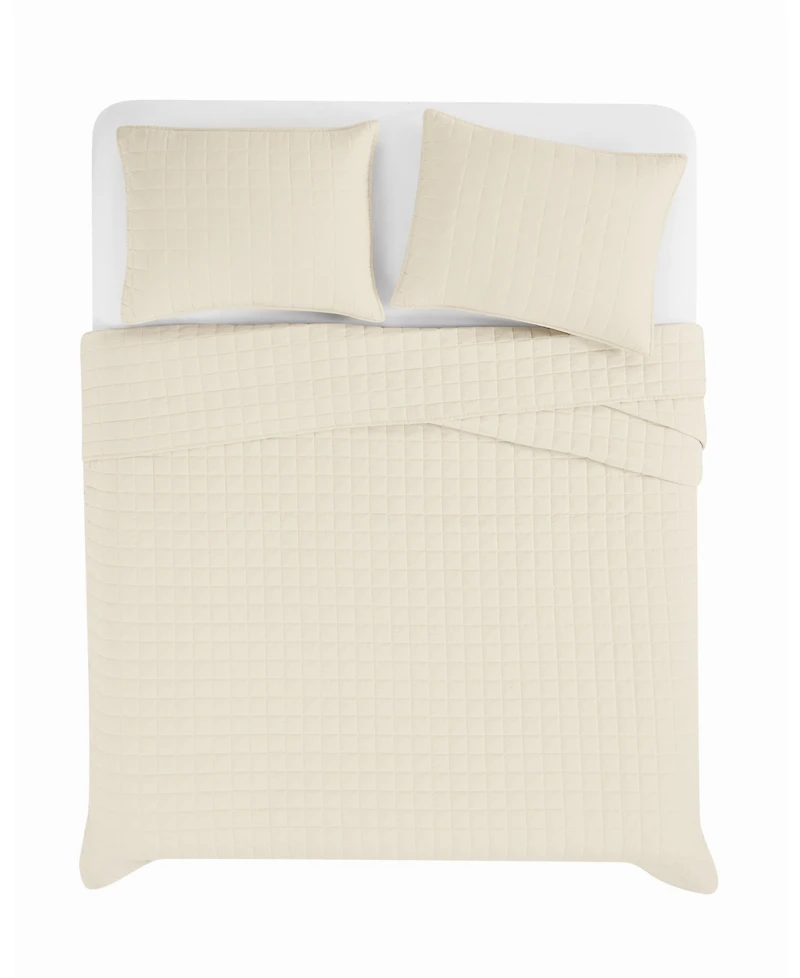 Frye Vintage Washed Cotton 3-Pc. Quilt Set