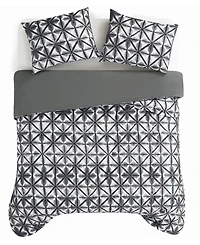 Vince Camuto Classic Shibori 3-Pc. Comforter Set