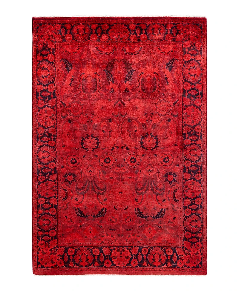 Adorn Hand Woven Rugs Fine Vibrance M1151 4' 3" x 6' 2" Area Rug