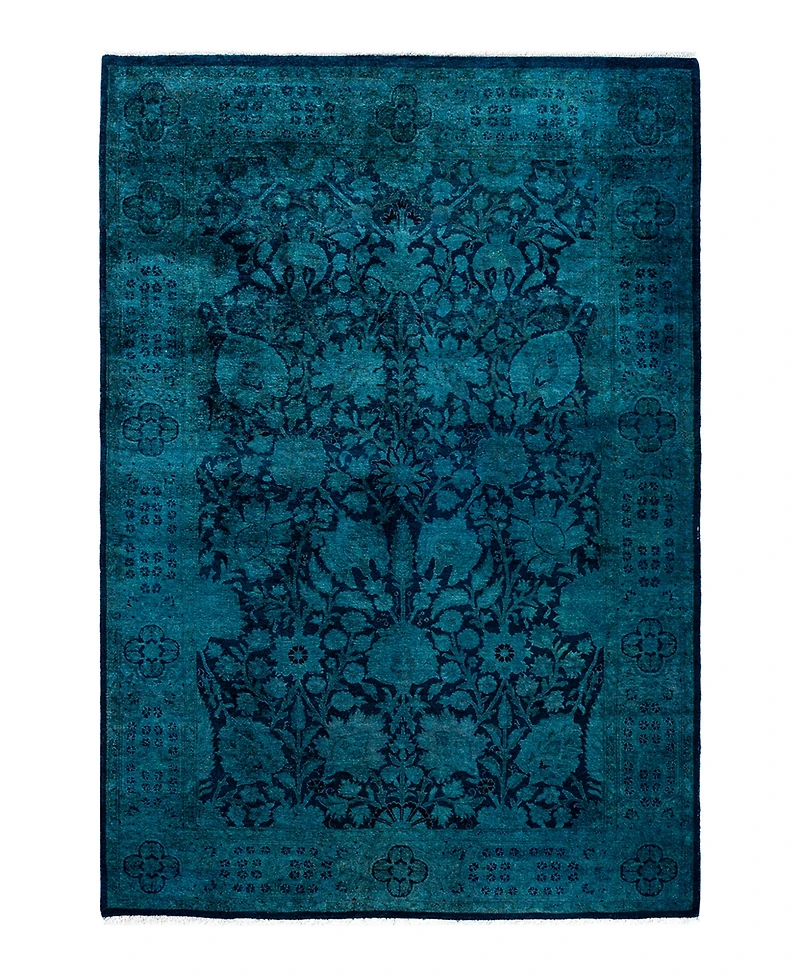 Adorn Hand Woven Rugs Fine Vibrance M1182 4' 1" x 6' 1" Area Rug