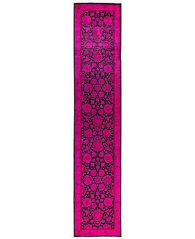 Adorn Hand Woven Rugs Fine Vibrance M1452 2' 6" x 12' 8" Runner Area Rug