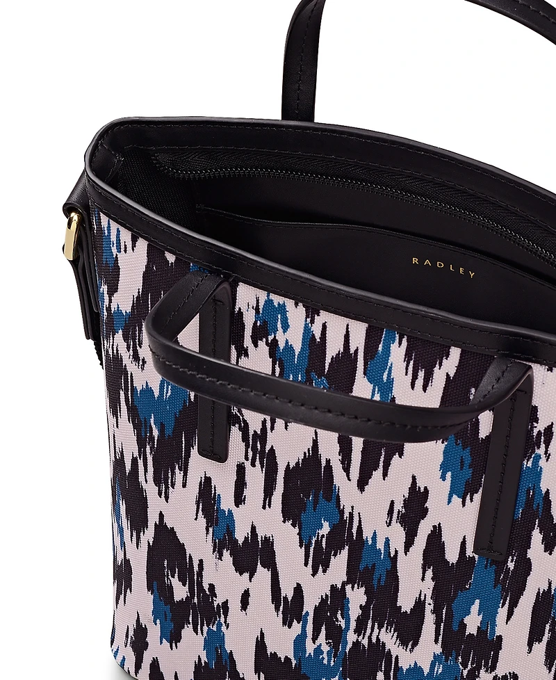 Radley London Addison Abstract Small Zipper Grab Bag