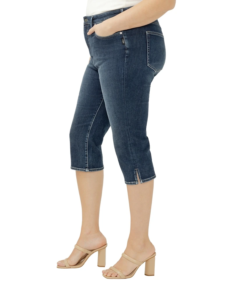 Silver Jeans Co. Plus Isbister High-Rise Capri