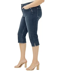 Silver Jeans Co. Plus Isbister High-Rise Capri