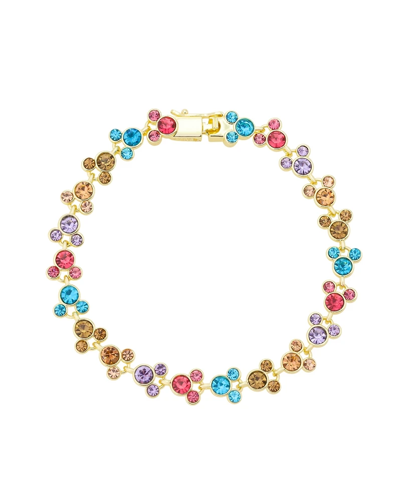 Disney Crystal Mickey Mouse Tennis Bracelet