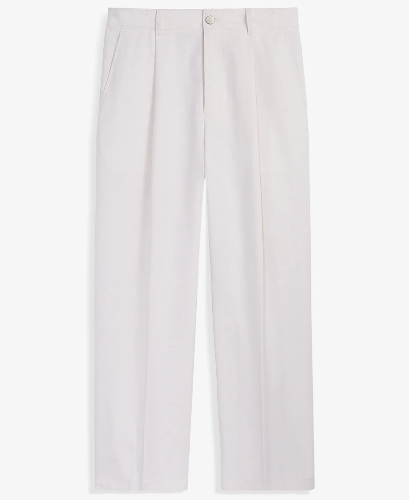 Mode of One Men's Linen & Cotton Baggy Barrel Pants, Macy's Exclusive