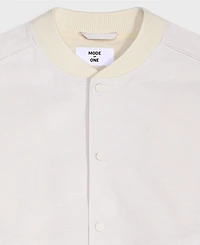 Mode of One Men's Linen & Cotton Bomber Jacket, Macy's Exclusive