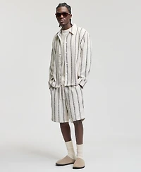 Mode of One Men's Striped Shirt Jacket, Macy's Exclusive