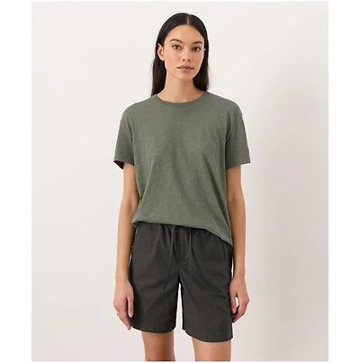 Pact Women's Organic Cotton Featherweight Slub Relaxed Tee
