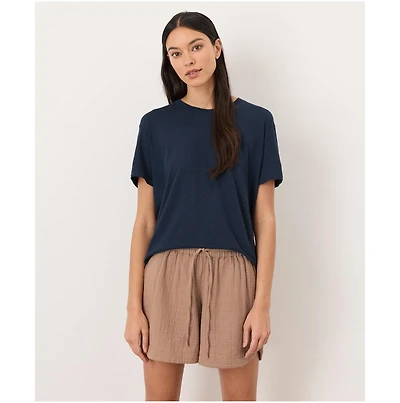 Pact Women's Organic Cotton Featherweight Slub Relaxed Tee