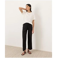 Pact Women's Organic Cotton Featherweight Slub Relaxed Tee