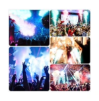 Artudatech 400W Mini Fog Machine with Wireless Remote & 6000 cu ft/min Output, Perfect for Home Parties