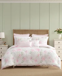 Laura Ashley Serenity Roses Reversible 5-Pc. Comforter Set, Twin