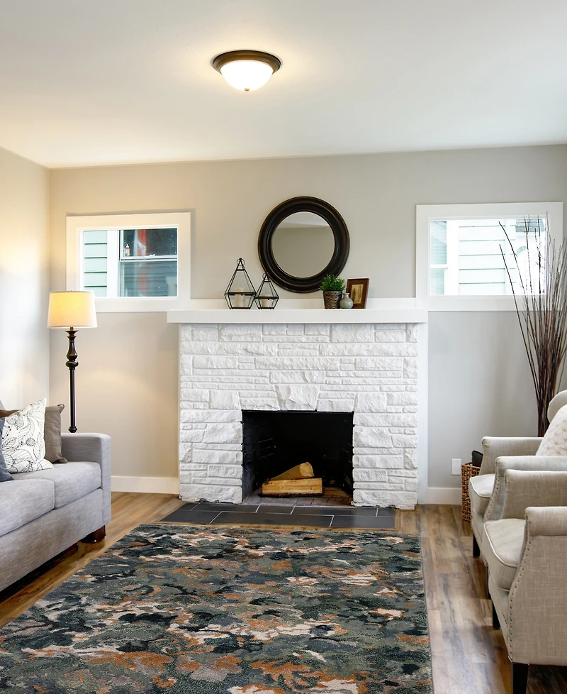 Erin & Ben Co. Adley Elizabeth 7'10X9'10"Area Rug