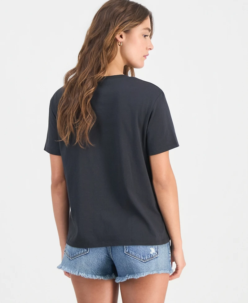 Sanrio Juniors' Kuromi Graphic Print T-Shirt