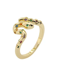 Unwritten Cubic Zirconia Snake Wrap Ring