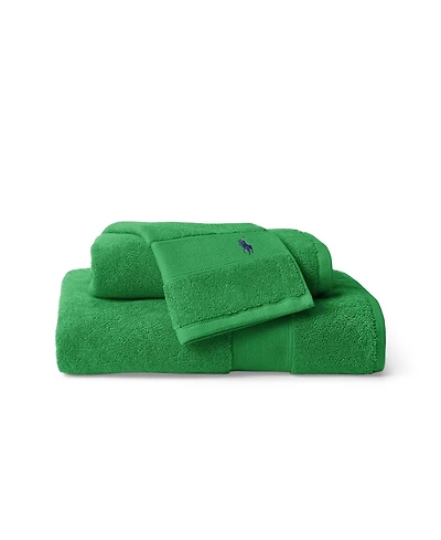 Lauren Ralph Polo Player Cotton Bath Towel, 58" x 30"