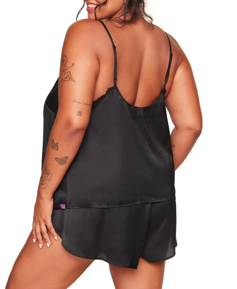 Adore Me Plus Linnie Pajama Camisole & Short Set