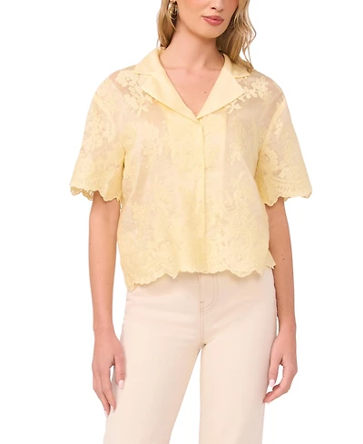 Vince Camuto Women's Short-Sleeve Top