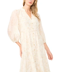 Vince Camuto Women's V-Neck Maxi Dress