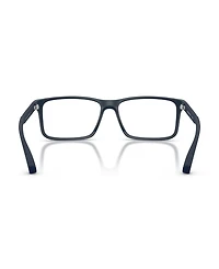 Emporio Armani Men's Rectangle Eyeglasses
