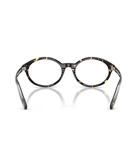 Diesel Unisex Oval Eyeglasses, DL4015U