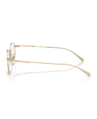B by Brooks Brothers Men's Round Eyeglasses, BB1131TD