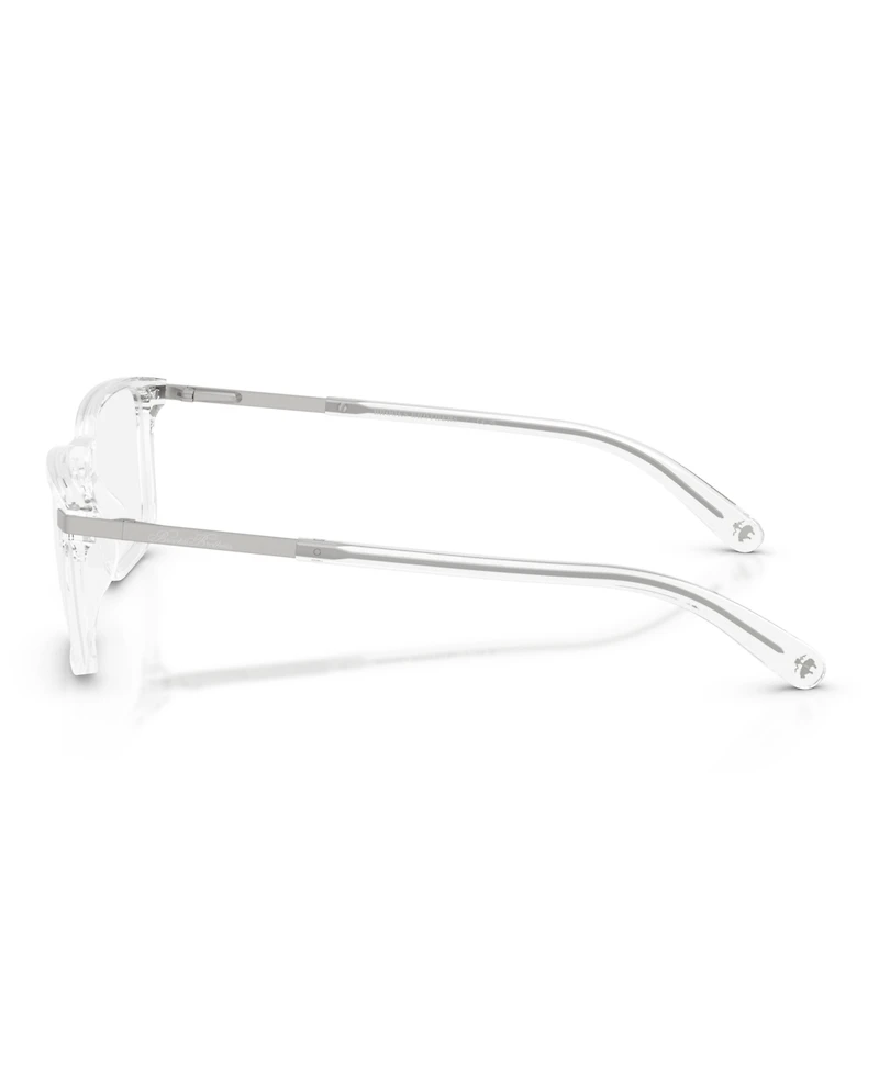 B by Brooks Brothers Men's Rectangle Eyeglasses