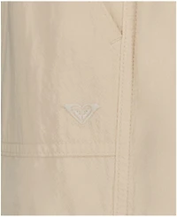 Roxy Girls' 7-16 High-Waist Buttoned Cargo Pants