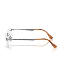 Persol Unisex Rectangle Eyeglasses