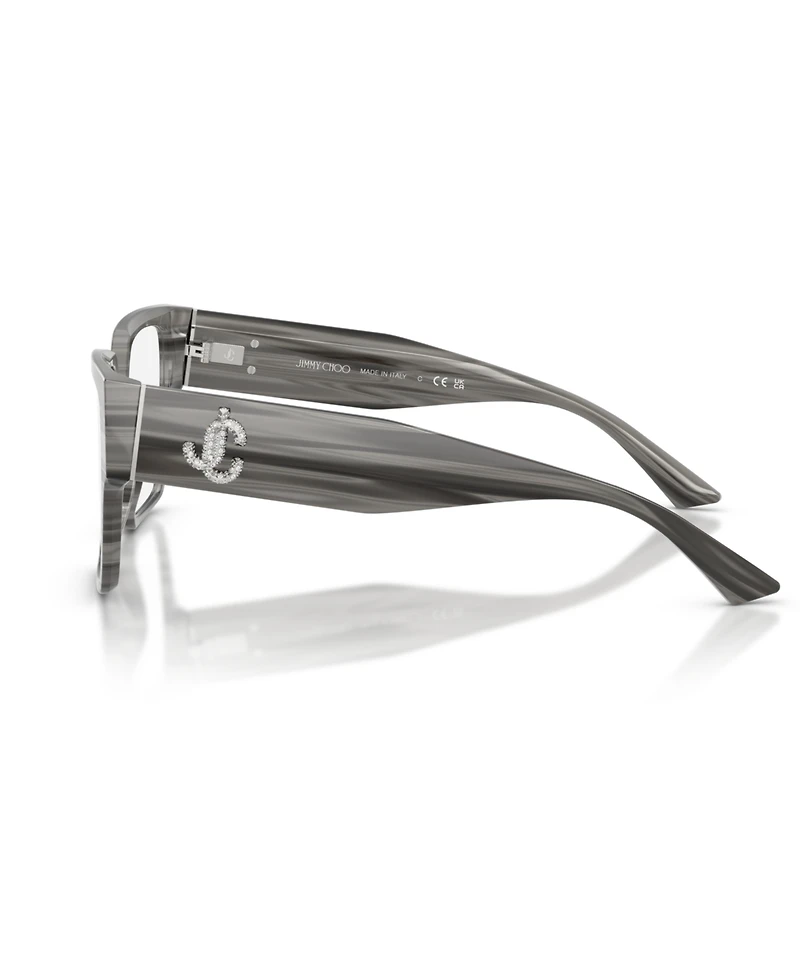 Jimmy Choo Women's Square Eyeglasses, JC3032B