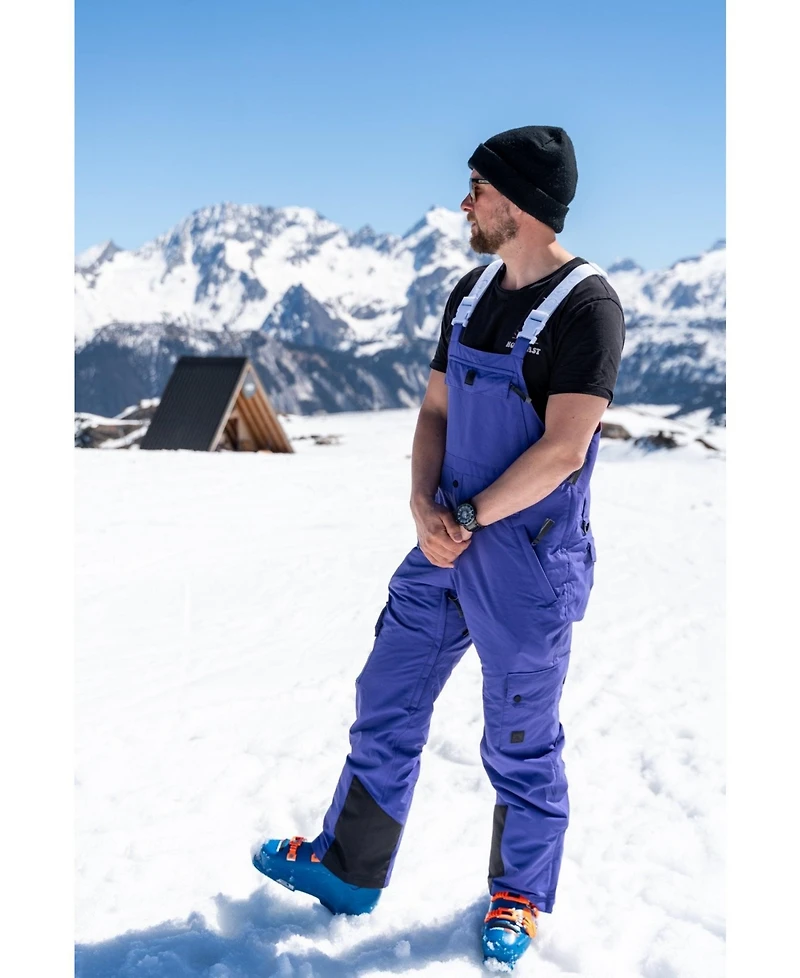 Oosc Clothing Men's Yeh Man Bib Pant - Purple