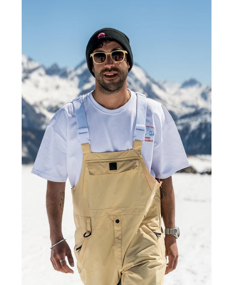 Oosc Clothing Men's Yeh Man Bib Pant - Desert Sand