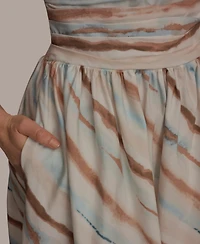 Donna Karan Weekend Women's Strapless Midi Dress