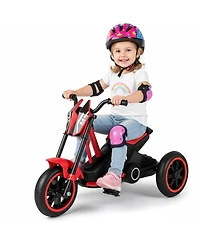 Mecale Kids Tricycle 3-Wheel Toddler Bike with Foot Pedals Forward Backward